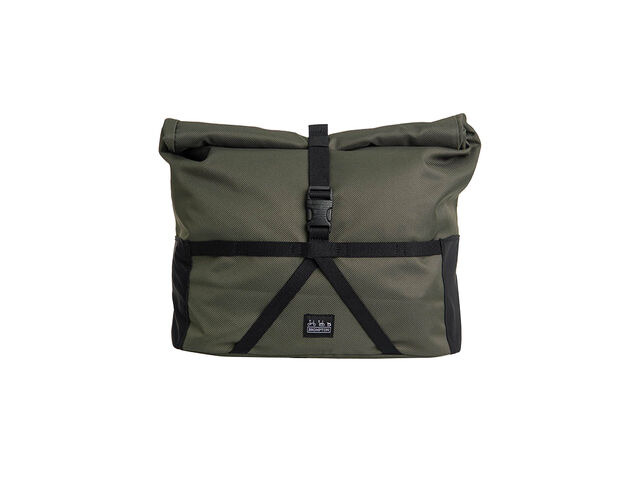 BROMPTON Borough Roll Top Bag Medium in Olive click to zoom image